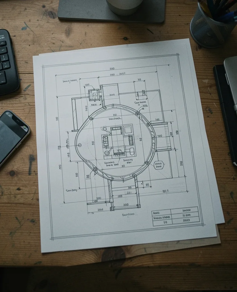 Technical schematic weave